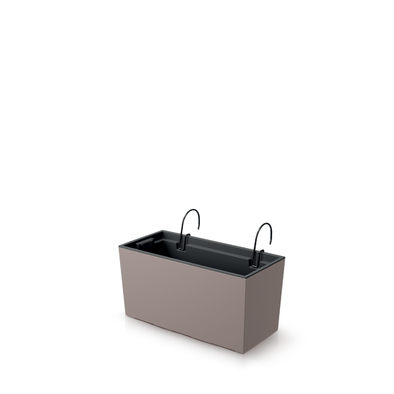 Doniczka URBI CASE - mocca | 395 mm